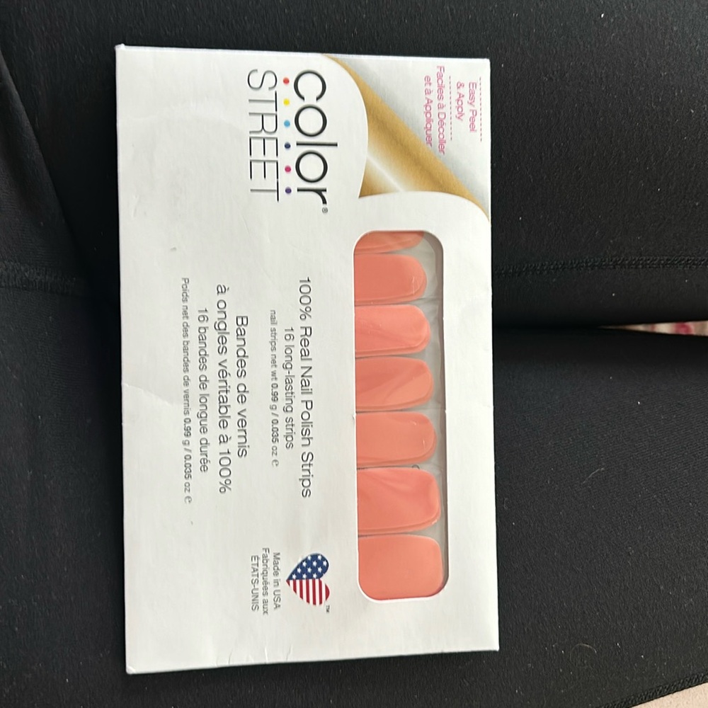 Color sheet 100% real nail polish strips